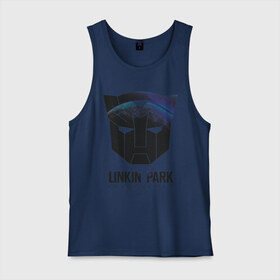Мужская майка хлопок с принтом Linkin Park в городе Новоалтайск, 100% хлопок |  | iridescent | linkin | park | transformers | автоботы | трансформеры