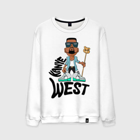 Мужской свитшот хлопок с принтом kanye west в городе Новоалтайск, 100% хлопок |  | kanye west | rap | кани вест | музыка | рэп