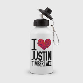 Бутылка спортивная с принтом Justin Timberlake в городе Новоалтайск, металл | емкость — 500 мл, в комплекте две пластиковые крышки и карабин для крепления | justin timberlake | pop | джастин тимберлейк | знаменитости | музыка | певец