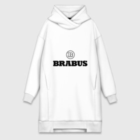 Платье-худи хлопок с принтом Brabus в городе Новоалтайск,  |  | benz | brabus | logo | mercedes | авто | брабус | лого | мерс | мерседес бенс