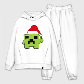 Мужской костюм хлопок OVERSIZE с принтом Minecraft в городе Новоалтайск,  |  | 2015 | minecraft | игры | маинкрафт | новый год | шапка