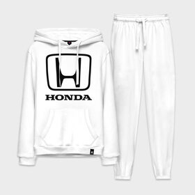 Мужской костюм хлопок с толстовкой с принтом Honda logo в городе Новоалтайск,  |  | honda | logo | motor | лого | хонда