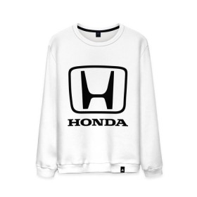 Мужской свитшот хлопок с принтом Honda logo в городе Новоалтайск, 100% хлопок |  | Тематика изображения на принте: honda | logo | motor | лого | хонда