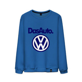 Мужской свитшот хлопок с принтом Volkswagen Das Auto в городе Новоалтайск, 100% хлопок |  | das auto | volkswagen | фольксваген