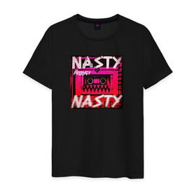 Мужская футболка хлопок с принтом The Prodigy Nasty в городе Новоалтайск, 100% хлопок | прямой крой, круглый вырез горловины, длина до линии бедер, слегка спущенное плечо. | 