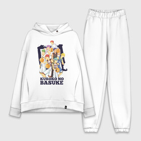 Женский костюм хлопок Oversize с принтом Команда Куроко в городе Новоалтайск,  |  | basket | kuroko no basket | kuroko no basuke | аниме | баскетбол | куроко | мяч | парни | спорт