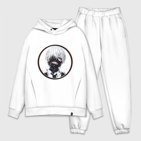 Мужской костюм хлопок OVERSIZE с принтом Одноглазый в городе Новоалтайск,  |  | tokyo ghoul | канэки | токийский гуль