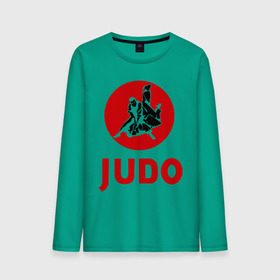 Мужской лонгслив хлопок с принтом Judo в городе Новоалтайск, 100% хлопок |  | дзюдо