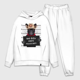 Мужской костюм хлопок OVERSIZE с принтом Bad boy в городе Новоалтайск,  |  | bad | dog | собака