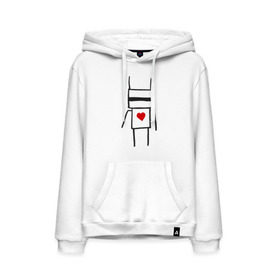 Мужская толстовка хлопок с принтом Chappie в городе Новоалтайск, френч-терри, мягкий теплый начес внутри (100% хлопок) | карман-кенгуру, эластичные манжеты и нижняя кромка, капюшон с подкладом и шнурком | die antwoord