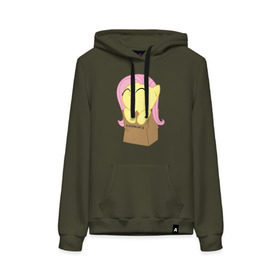 Женская толстовка хлопок с принтом Cute Fluttershy в городе Новоалтайск, френч-терри, мягкий теплый начес внутри (100% хлопок) | карман-кенгуру, эластичные манжеты и нижняя кромка, капюшон с подкладом и шнурком | Тематика изображения на принте: fluttershy | пони | сваг | флаттершай в пакетике.поняш