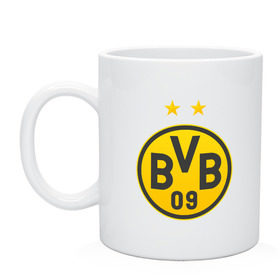 Кружка с принтом Borussia Dortmund в городе Новоалтайск, керамика | объем — 330 мл, диаметр — 80 мм. Принт наносится на бока кружки, можно сделать два разных изображения | Тематика изображения на принте: bvb borussia mr marcoreus dortmund borussiado