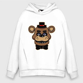 Мужское худи Oversize хлопок с принтом Five Nights At Freddys в городе Новоалтайск, френч-терри — 70% хлопок, 30% полиэстер. Мягкий теплый начес внутри —100% хлопок | боковые карманы, эластичные манжеты и нижняя кромка, капюшон на магнитной кнопке | five nights at freddys | fnaf | freddy | игры | медведь | мишка | фнаф | фредди