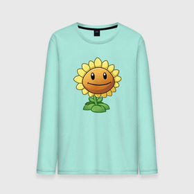 Мужской лонгслив хлопок с принтом Plants Vs Zombies в городе Новоалтайск, 100% хлопок |  | Тематика изображения на принте: растения против зомби
