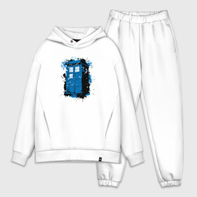 Мужской костюм хлопок OVERSIZE с принтом Тардис в городе Новоалтайск,  |  | tardis | доктор кто