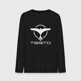 Мужской лонгслив хлопок с принтом Tiesto в городе Новоалтайск, 100% хлопок |  | club life | house | tieso | tiesto (dj)   на темные основыdj