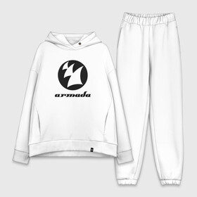 Женский костюм хлопок Oversize с принтом Armada Music в городе Новоалтайск,  |  | armada | armada music labelarmada music | trance