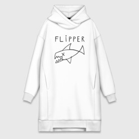 Платье-худи хлопок с принтом Flipper в городе Новоалтайск,  |  | flipper | kurt | nirvana | курт кобейн | курта кобейна | нирвана