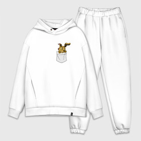 Мужской костюм хлопок OVERSIZE с принтом Springtrap в кармане FNAF в городе Новоалтайск,  |  | fnaf | springtrap | карман | фнаф