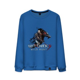 Мужской свитшот хлопок с принтом The Witcher 3 в городе Новоалтайск, 100% хлопок |  | Тематика изображения на принте: ведьмак