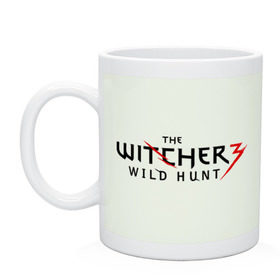 Кружка с принтом The Witcher 3 в городе Новоалтайск, керамика | объем — 330 мл, диаметр — 80 мм. Принт наносится на бока кружки, можно сделать два разных изображения | Тематика изображения на принте: ведьмак