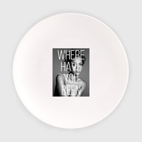 Тарелка с принтом Rihanna в городе Новоалтайск, фарфор | диаметр - 210 мм
диаметр для нанесения принта - 120 мм | badgirl | diamond | rihanna | riri | rnb | риана | рианна