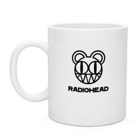 Кружка с принтом Radiohead в городе Новоалтайск, керамика | объем — 330 мл, диаметр — 80 мм. Принт наносится на бока кружки, можно сделать два разных изображения | creep | emi | radiohead | rok