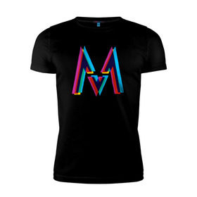 Мужская футболка премиум с принтом Maroon 5 в городе Новоалтайск, 92% хлопок, 8% лайкра | приталенный силуэт, круглый вырез ворота, длина до линии бедра, короткий рукав | kara’s flowers | maroon 5 | адам левин | марун файв