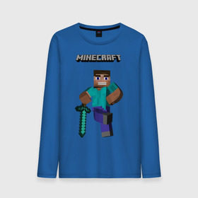 Мужской лонгслив хлопок с принтом Minecraft в городе Новоалтайск, 100% хлопок |  | Тематика изображения на принте: boom | media | minecraft | игры | компьютерные игры | майнкрафт