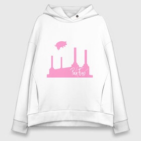 Женское худи Oversize хлопок с принтом Pink Floyd pig в городе Новоалтайск, френч-терри — 70% хлопок, 30% полиэстер. Мягкий теплый начес внутри —100% хлопок | боковые карманы, эластичные манжеты и нижняя кромка, капюшон на магнитной кнопке | alternative rock | pank | punk | rock | альтернативный рок | метал | панк | рок | тяжелая музыка | хард рок | хеви метал