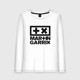 Женский лонгслив хлопок с принтом Martin Garrix в городе Новоалтайск, 100% хлопок |  | animals | dj | garrix | house | martin garrix