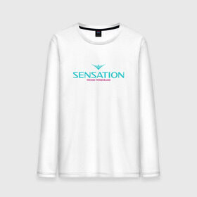 Мужской лонгслив хлопок с принтом Sensation wicked wonderland в городе Новоалтайск, 100% хлопок |  | house | sensation | wicked wonderland