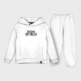Детский костюм хлопок Oversize с принтом Don Diablo в городе Новоалтайск,  |  | Тематика изображения на принте: dj | don diablo | house | хаус