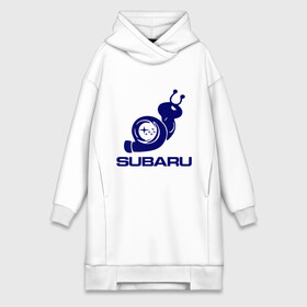 Платье-худи хлопок с принтом Subaru в городе Новоалтайск,  |  | subaru | авто | субарик | субару | турбина | улитка