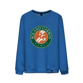 Мужской свитшот хлопок с принтом Roland Garros в городе Новоалтайск, 100% хлопок |  | paristennis | roland garros