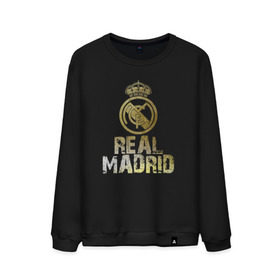 Мужской свитшот хлопок с принтом Real Madrid в городе Новоалтайск, 100% хлопок |  | real madrid | реал мадрид | спорт | футбол