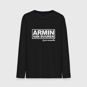 Мужской лонгслив хлопок с принтом Armin van Buuren в городе Новоалтайск, 100% хлопок |  | armada | armin van buuren | trance | армин