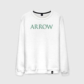 Мужской свитшот хлопок с принтом Arrow в городе Новоалтайск, 100% хлопок |  | Тематика изображения на принте: arrow green зеленая стрела дс куин