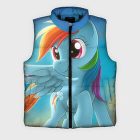 Мужской жилет утепленный 3D с принтом My littlle pony в городе Новоалтайск,  |  | littlle | littlle pony | pony | пони