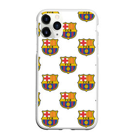 Чехол для iPhone 11 Pro матовый с принтом Барселона в городе Новоалтайск, Силикон |  | barcelona | барса | барселона | спорт | фк | футбол