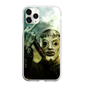 Чехол для iPhone 11 Pro матовый с принтом Slipknot в городе Новоалтайск, Силикон |  | deth | rock | slipknot | маска | мрак | рок | слипнот