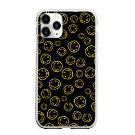 Чехол для iPhone 11 Pro матовый с принтом Nirvana в городе Новоалтайск, Силикон |  | cobain | curt | nirvana | rock | smile | кобейн | курт | рок | смайл
