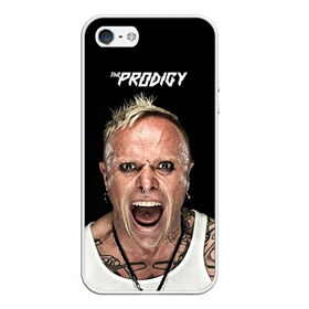 Чехол для iPhone 5/5S матовый с принтом The Prodigy в городе Новоалтайск, Силикон | Область печати: задняя сторона чехла, без боковых панелей | dnb | drum | rave | продиджи | рейв | рэйв