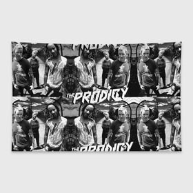 Флаг-баннер с принтом The Prodigy в городе Новоалтайск, 100% полиэстер | размер 67 х 109 см, плотность ткани — 95 г/м2; по краям флага есть четыре люверса для крепления | лиса
