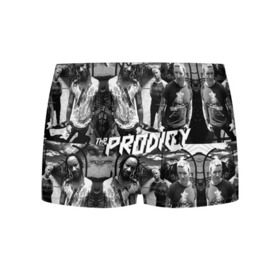 Мужские трусы 3D с принтом The Prodigy в городе Новоалтайск, 50% хлопок, 50% полиэстер | классическая посадка, на поясе мягкая тканевая резинка | лиса