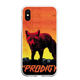 Чехол для iPhone XS Max матовый с принтом The Prodigy в городе Новоалтайск, Силикон | Область печати: задняя сторона чехла, без боковых панелей | лиса