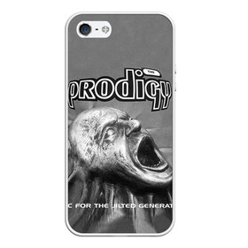 Чехол для iPhone 5/5S матовый с принтом The Prodigy в городе Новоалтайск, Силикон | Область печати: задняя сторона чехла, без боковых панелей | dnb | drum | prodigy | rave | продиджи | рейв | рэйв