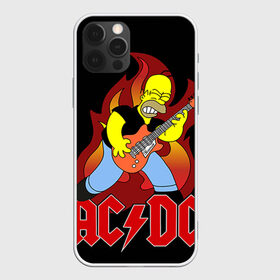 Чехол для iPhone 12 Pro Max с принтом AC DC в городе Новоалтайск, Силикон |  | ac dc | acdc | rock | рок | эйсидиси