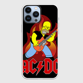 Чехол для iPhone 13 Pro Max с принтом AC DC в городе Новоалтайск,  |  | ac dc | acdc | rock | рок | эйсидиси