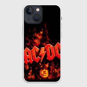 Чехол для iPhone 13 mini с принтом AC DC в городе Новоалтайск,  |  | ac dc | acdc | rock | рок | эйсидиси